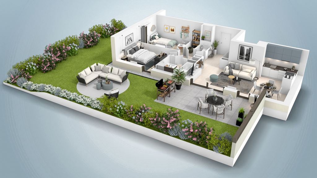 Appartement T3 BONS EN CHABLAIS 281000€ BOUCHER IMMOBILIER Appartement T3 BONS EN CHABLAIS 281000€ BOUCHER IMMOBILIER